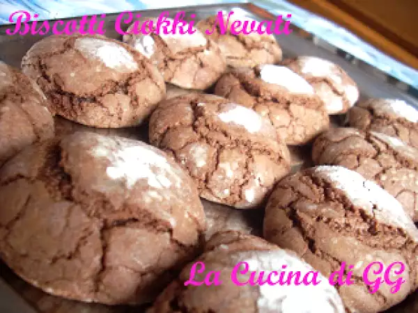 Ricetta Biscotti ciokki nevati + premio
