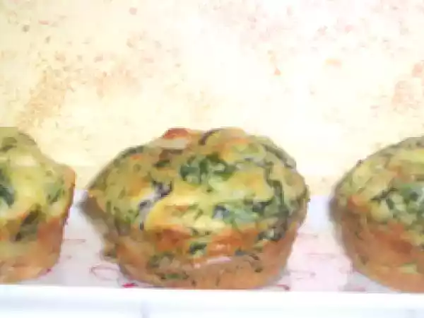Ricetta Muffin agli spinaci