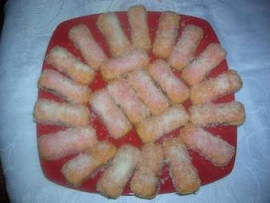 Ricetta Pavesini cocco e nutella rossi