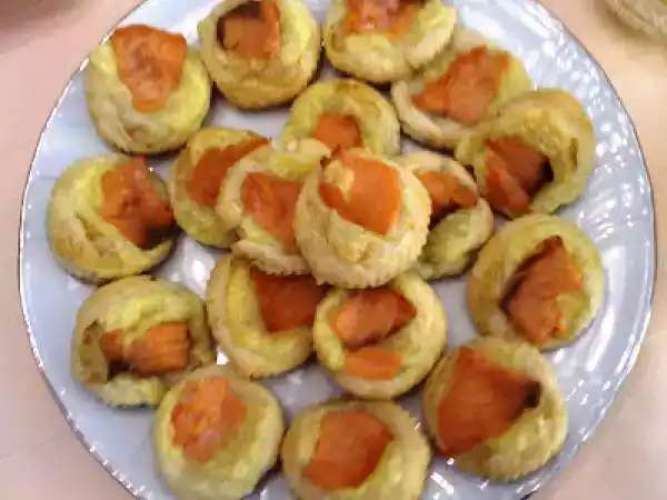 Ricetta Pizzette bianche al salmone