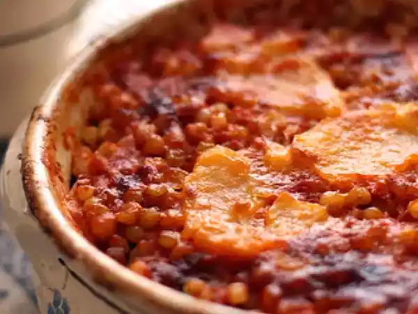 Ricetta Grano, patate e cozze.