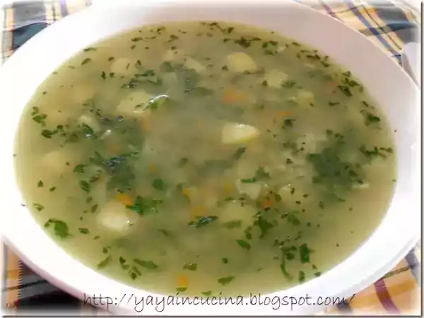 Ricetta Riso patate e prezzemolo