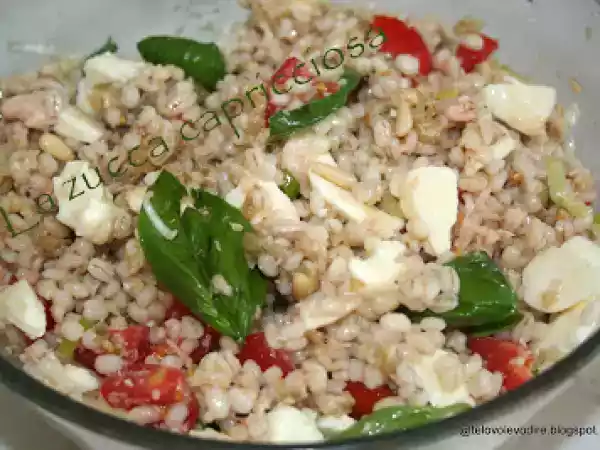 Ricetta Insalata d'orzo perlato
