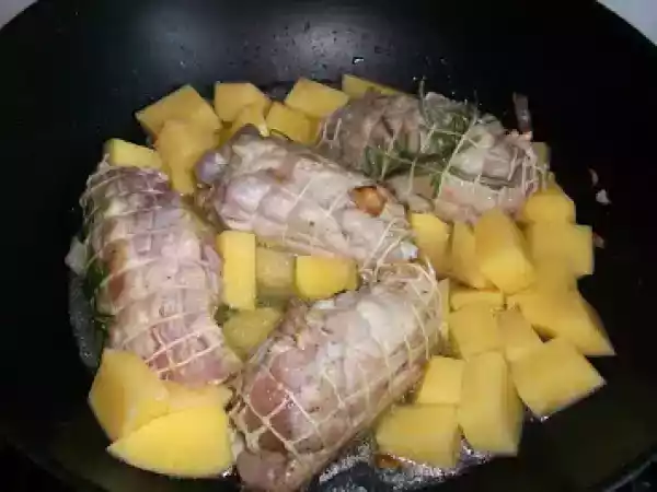 Ricetta Involtini di fesa di tacchino con patate