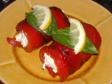 Ricetta Involtini di peperoni con tonno e yogurt greco