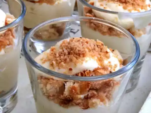 Ricetta Millefoglie sbriciolato con crema alle nocciole