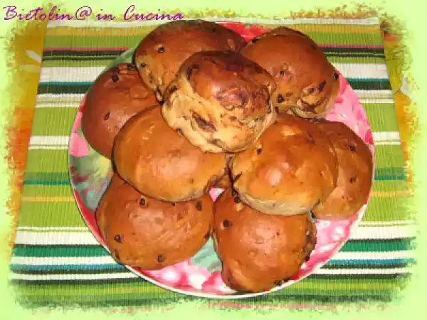 Ricetta Pangoccioli....i panini al latte con gocce di cioccolato