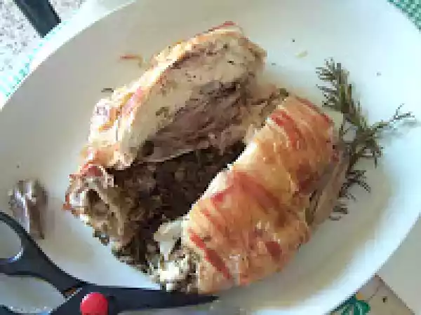 Ricetta Pollo pancettato alla creta by alme