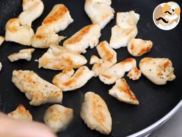 Wrap di pollo - Preparazione tappa 2