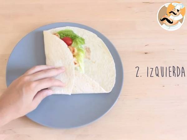 Wrap di pollo - Preparazione tappa 6
