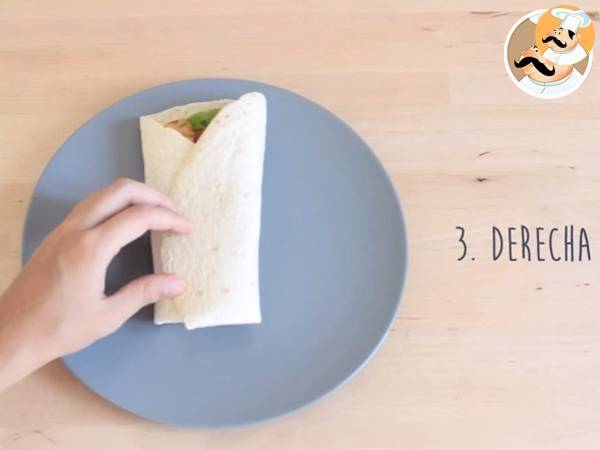 Wrap di pollo - Preparazione tappa 7