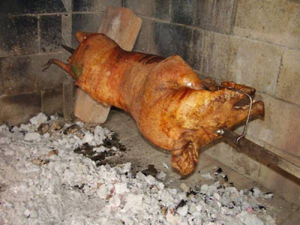 Porceddu - Maialino arrosto - Preparazione tappa 3