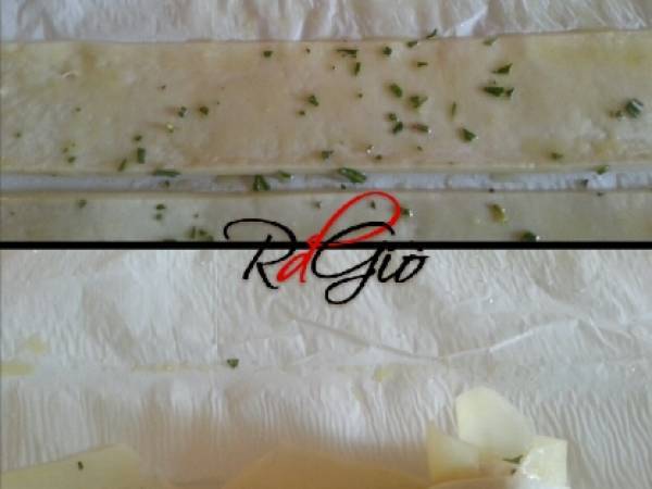 Roselline di Pasta Sfoglia con Patate - Preparazione tappa 3