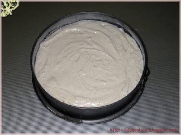 Torta albumi e mandorle - Preparazione tappa 5