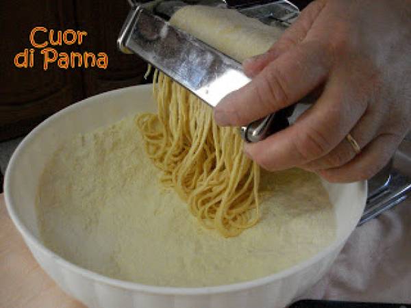 Spaghetti freschi al ragù di capretto - Preparazione tappa 2