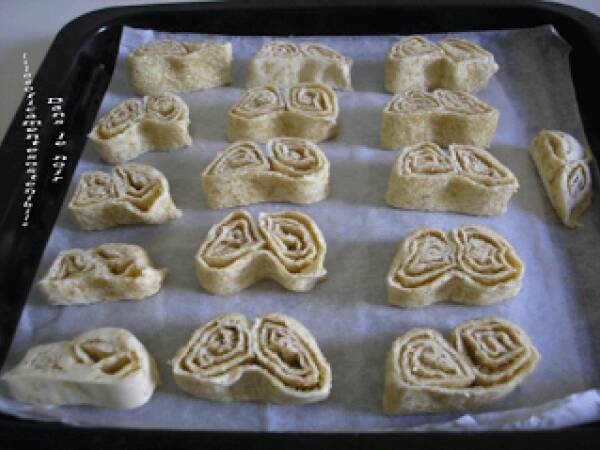 Piacere senza peccato: i ventaglini di pasta sfoglia - Preparazione tappa 7