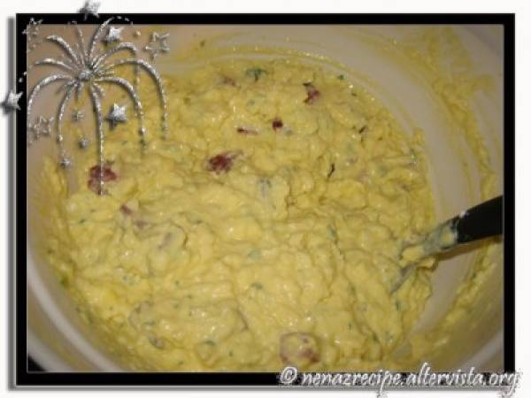 Torta rustica con ricotta e salame - Preparazione tappa 3