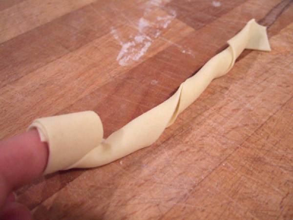 Sagne 'ncannulate - Preparazione tappa 6