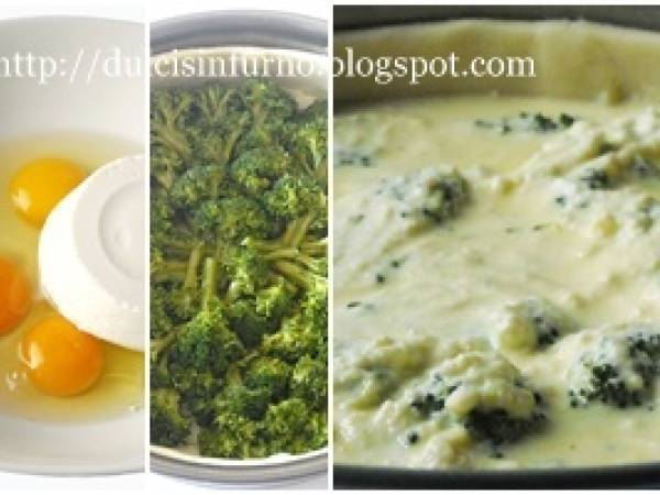 Quiche ai Broccoli - Preparazione tappa 1