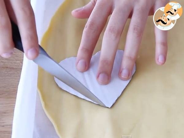 Pie Pops a forma di cuore - Preparazione tappa 1
