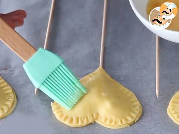 Pie Pops a forma di cuore - Preparazione tappa 6