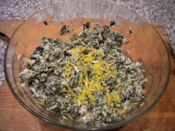 Polpette di pollo e spinaci al limone - Preparazione tappa 3