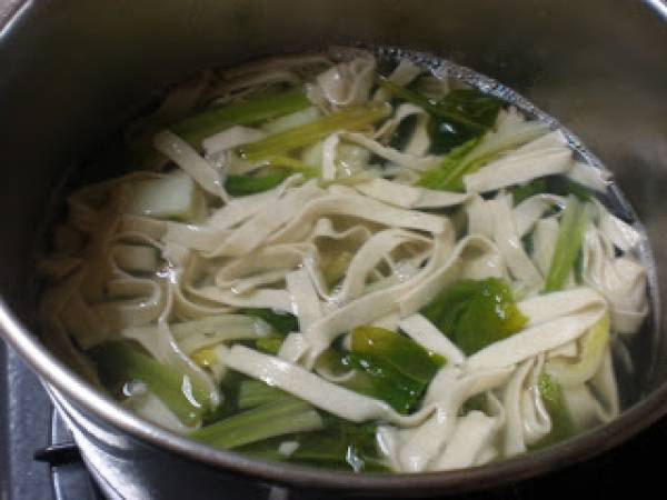 Pizzoccheri verdure e formaggio - Preparazione tappa 5