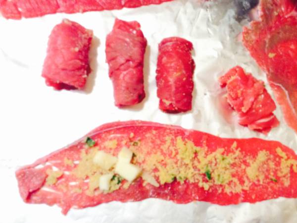 Involtini alla messinese - Preparazione tappa 2