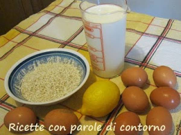 Torta di riso carrarina - Preparazione tappa 1