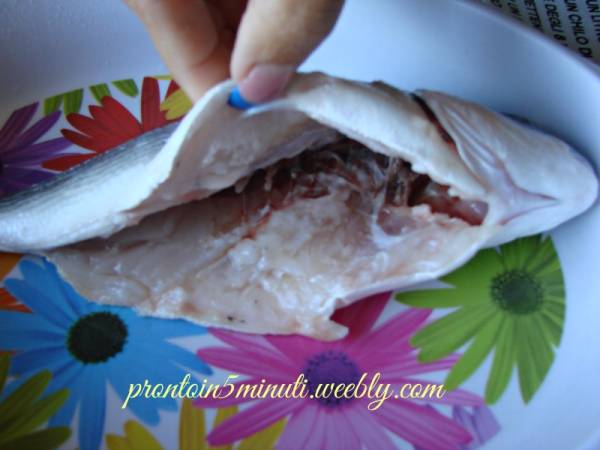 Orata al Forno con Patate - Preparazione tappa 1