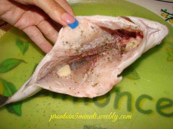 Orata al Forno con Patate - Preparazione tappa 2