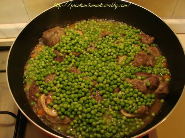 Ossobuco con Piselli - Preparazione tappa 2