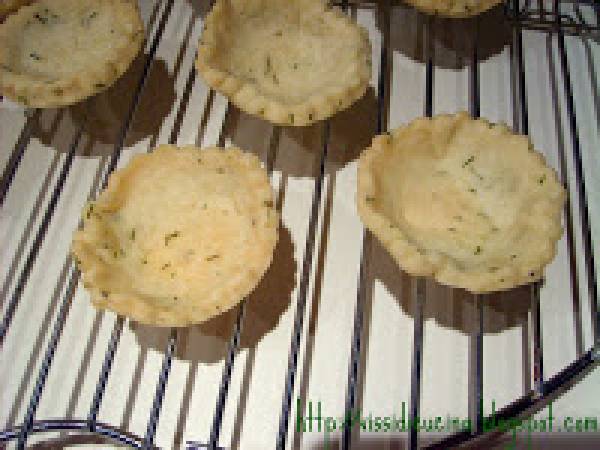Tartellette brisée all'aneto con mousse di salmone - Preparazione tappa 3