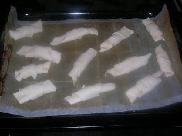 Cornetti di sfoglia al tonno - Preparazione tappa 3