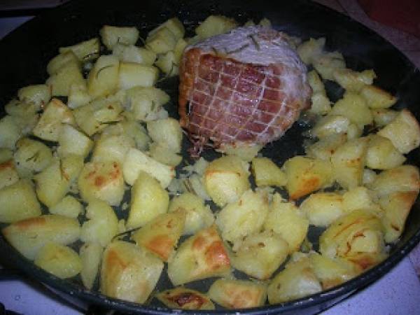 Arista al forno con patate - Preparazione tappa 6
