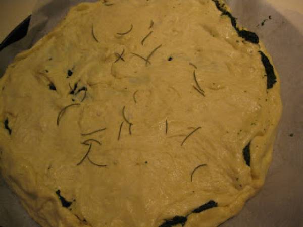 Pizza ripiena con cicorietta - Preparazione tappa 3