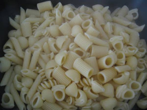 Pasticcio di pasta funghi e patate - Preparazione tappa 1
