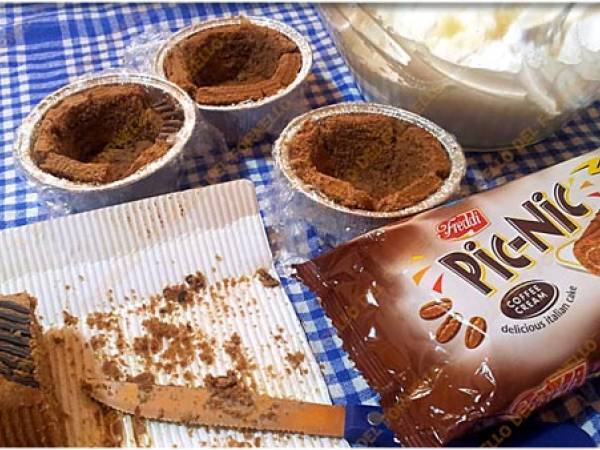 Semifreddo alla panna - Preparazione tappa 1