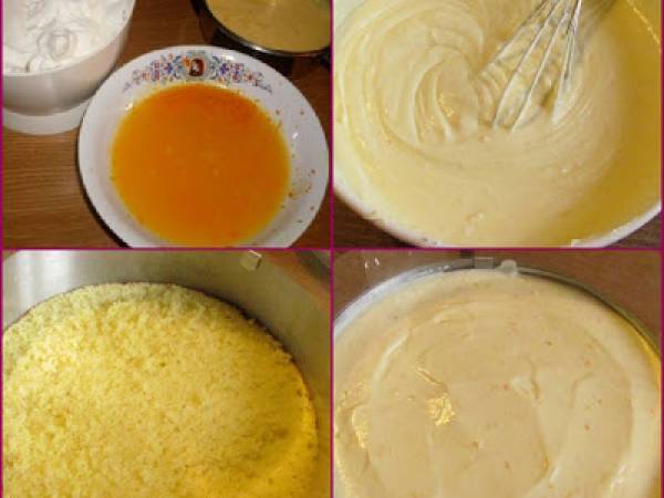 Bavarese all'arancia - Preparazione tappa 1