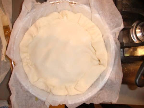 Torta salata con zucchine e sesamo - Preparazione tappa 3