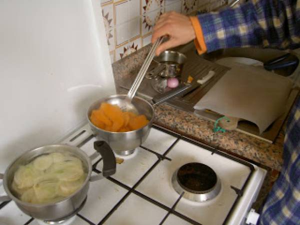 Tian di zucca e finocchio - Preparazione tappa 2
