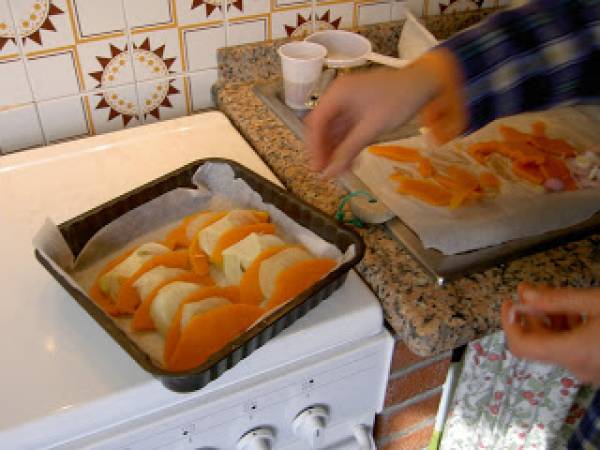 Tian di zucca e finocchio - Preparazione tappa 5