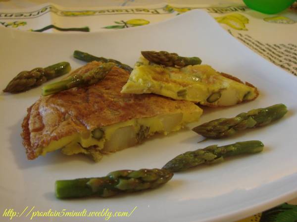 Frittata di Asparagi e Patate - Preparazione tappa 3