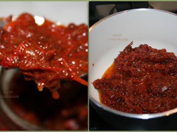 Spaghetti con sugo pronto alla 'Nduja - Preparazione tappa 1