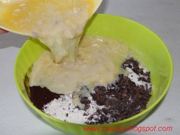 Muffin banana e cioccolato - Preparazione tappa 4