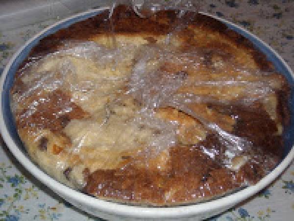 ZUCCOTTO DI PANETTONE CON CREMA, FRUTTA E AMARETTI - Preparazione tappa 5