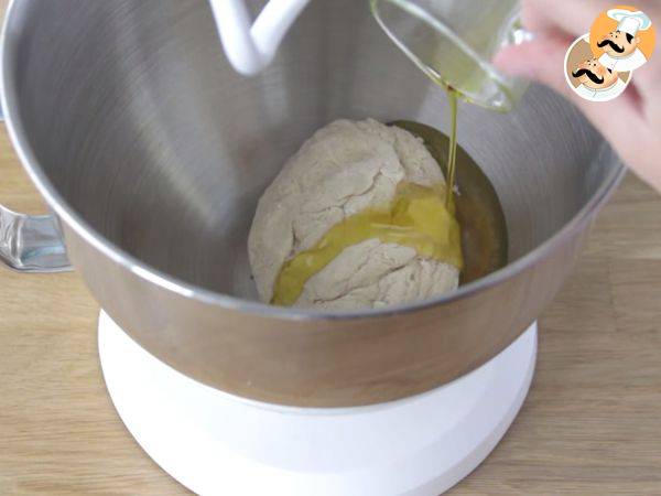 Pizza Margherita con impasto soffice - Preparazione tappa 3