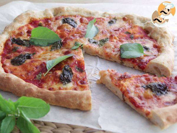 Pizza Margherita con impasto soffice - Preparazione tappa 10