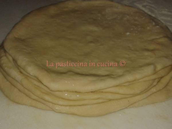 Cornetti leggeri - Finta sfoglia - Preparazione tappa 1