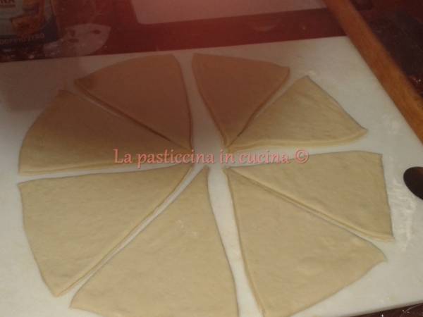 Cornetti leggeri - Finta sfoglia - Preparazione tappa 3